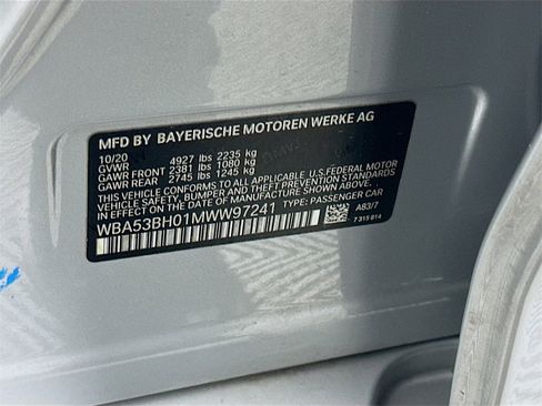 Used 2021 BMW 530i w/ Convenience Package image 35