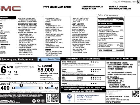 Used 2023 GMC Yukon Denali image 6