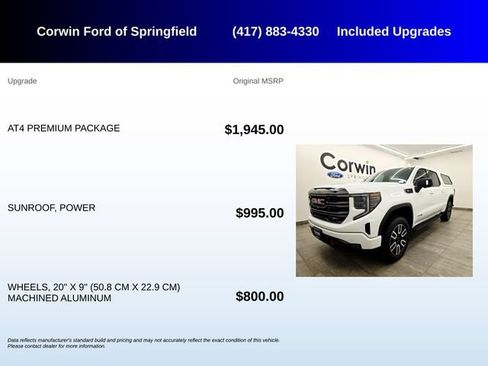 Used 2023 GMC Sierra 1500 AT4 w/ AT4 Premium Package AWD/4WD image 5