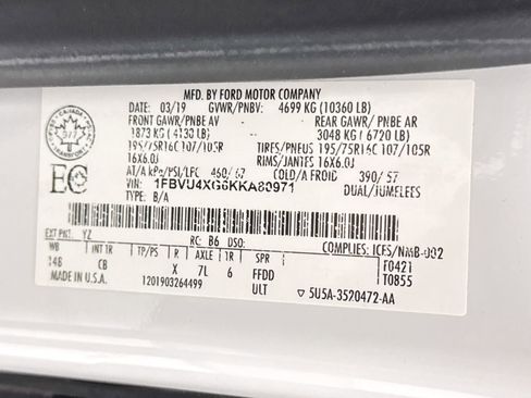 Used 2019 Ford Transit 350 XLT RWD image 28