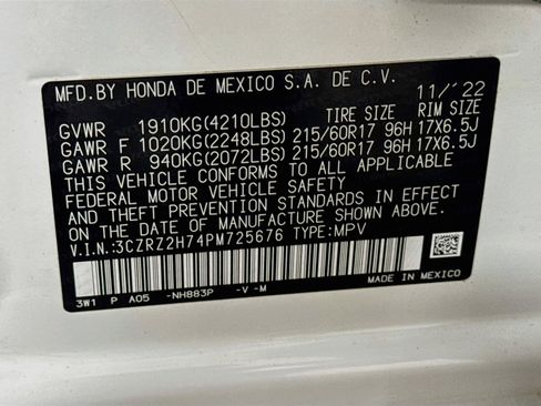 Used 2023 Honda HR-V EX-L image 29