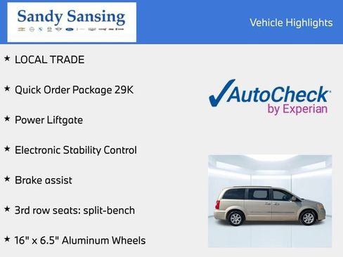 Used 2012 Chrysler Town & Country Touring w/ Entertainment Group #1 image 7