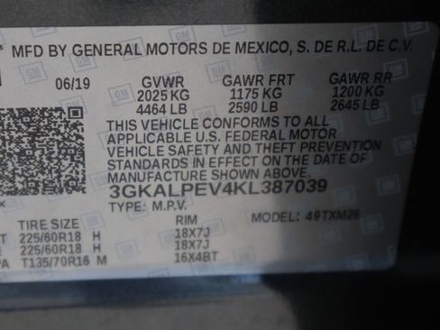 Certified 2019 GMC Terrain SLT image 31