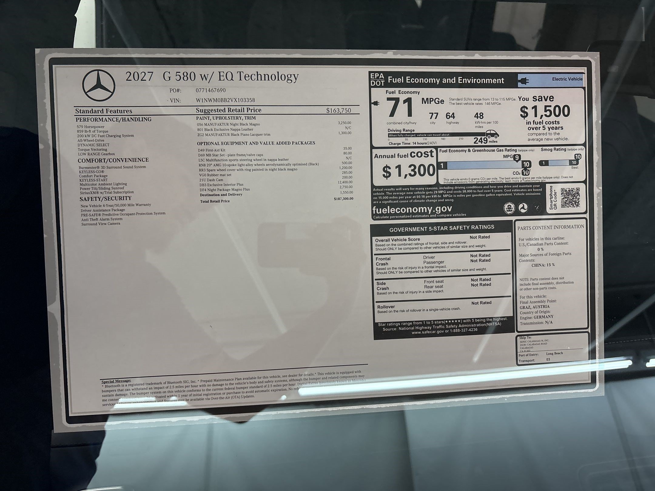 New 2027 Mercedes-Benz G 580 e image 31