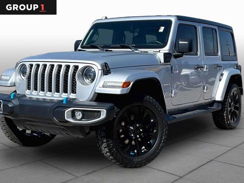 Used 2023 Jeep Wrangler Unlimited Sahara w/ Safety Group AWD/4WD image 1