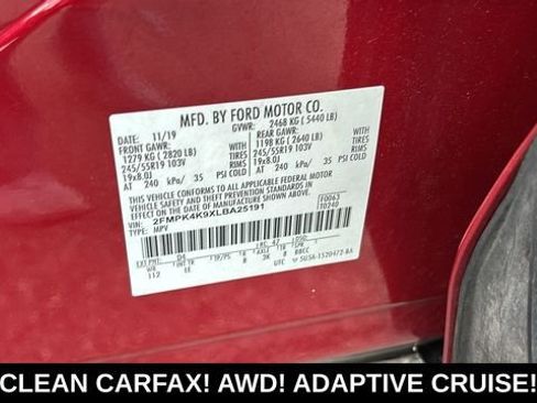 Used 2020 Ford Edge Titanium AWD/4WD image 34