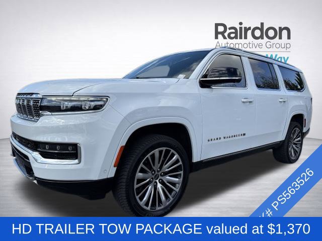 Used 2023 Jeep Grand Wagoneer L Series III w/ Rear Seat Video Group 1 AWD/4WD image 3