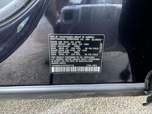 Used 2023 Volkswagen Atlas SE w/ Panoramic Sunroof Package AWD/4WD image 36