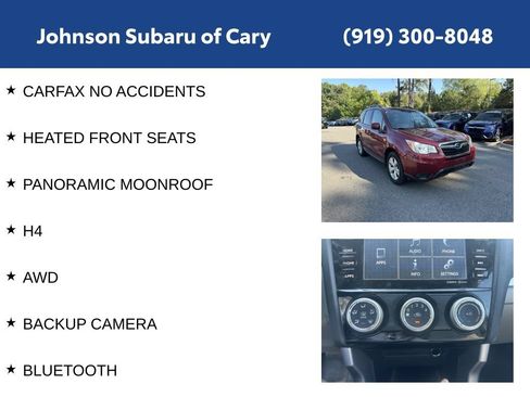 Used 2016 Subaru Forester 2.5i Premium w/ Popular Package #1 AWD/4WD image 6