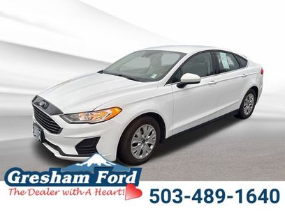 Certified 2020 Ford Fusion S