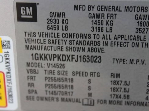 Used 2015 GMC Acadia SLE AWD/4WD image 10