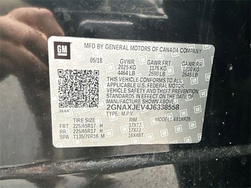 Used 2018 Chevrolet Equinox LT image 32