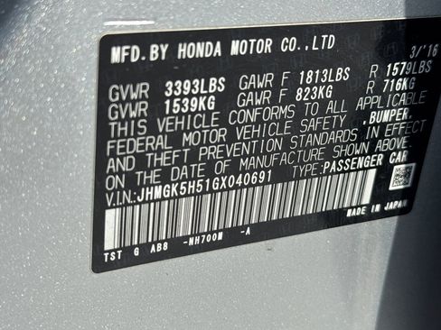 Used 2016 Honda Fit LX image 25