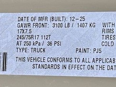 New 2026 Jeep Gladiator Sport image 44