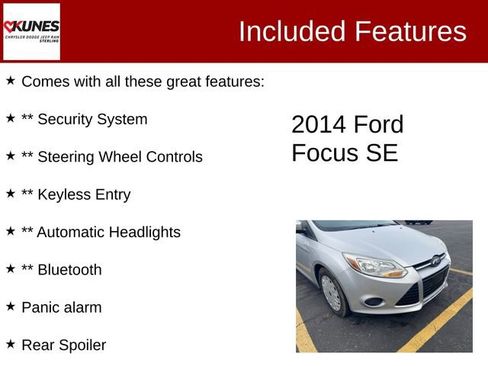 Used 2014 Ford Focus SE image 2