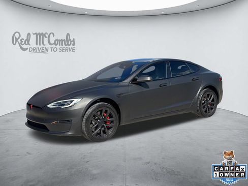 Used 2022 Tesla Model S Plaid AWD/4WD image 1