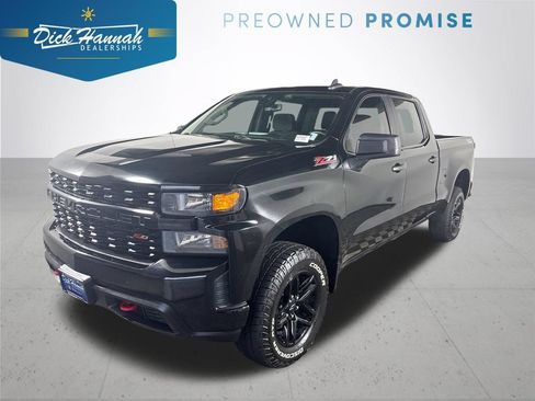 Used 2021 Chevrolet Silverado 1500 Custom Trail Boss w/ Safety Confidence Package AWD/4WD image 1
