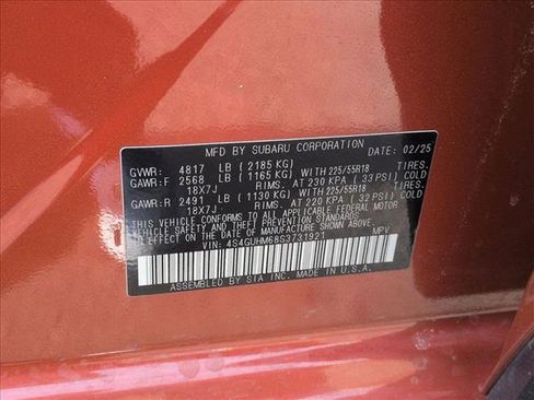 Certified 2025 Subaru Crosstrek 2.5i Limited image 25