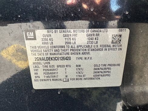 Used 2012 Chevrolet Equinox LT w/ Driver Convenience Package FWD image 33