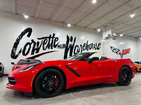 Used 2014 Chevrolet Corvette Stingray Convertible w/ 2LT Preferred Equipment Group RWD image 1