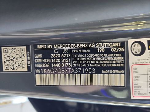 New 2026 Mercedes-Benz S 580 4MATIC Sedan image 39