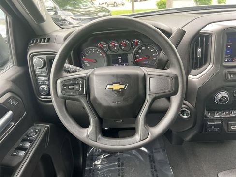 Used 2024 Chevrolet Silverado 1500 Custom w/ Turbomax Blackout Package AWD/4WD image 24