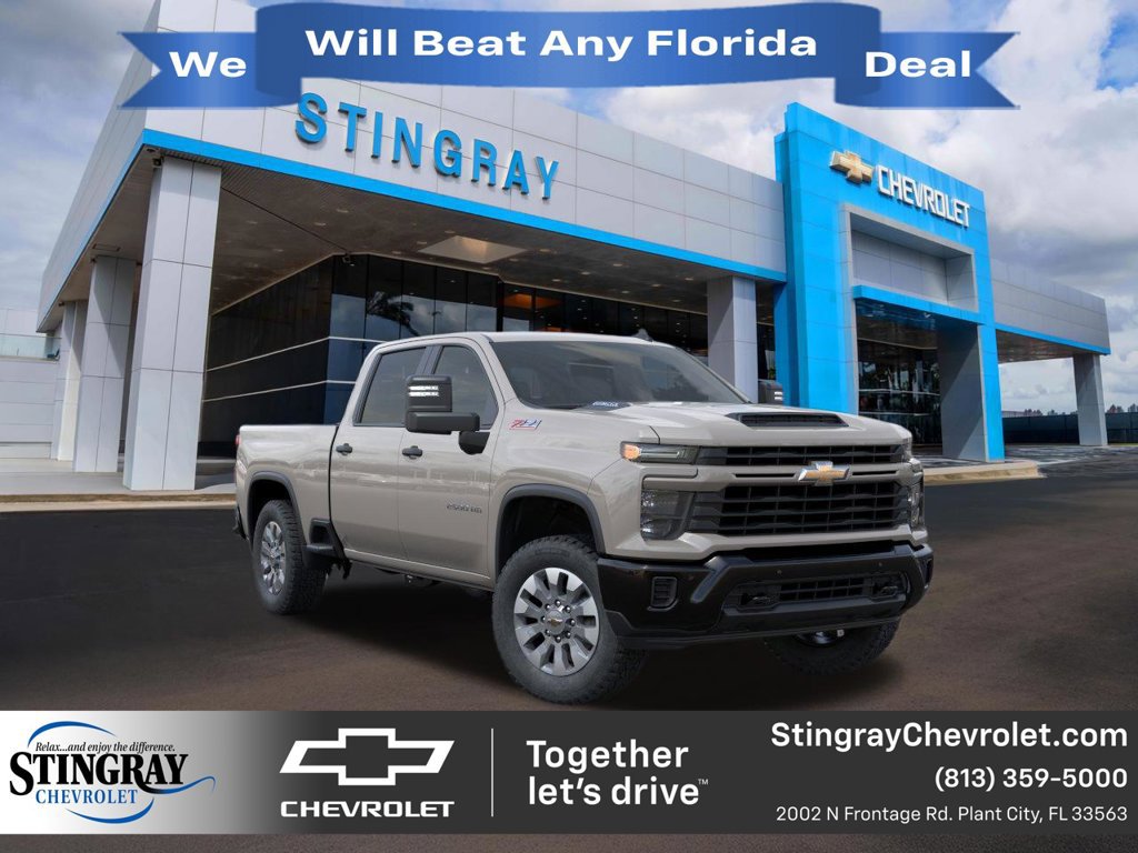 New 2026 Chevrolet Silverado 2500 Custom w/ Custom Value Package AWD/4WD image 1