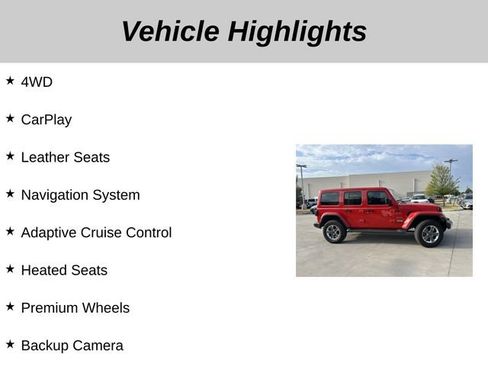Used 2021 Jeep Wrangler Unlimited Sahara AWD/4WD image 5