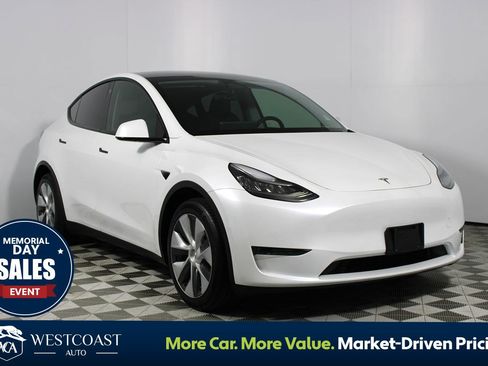 Used 2021 Tesla Model Y Long Range AWD/4WD image 1