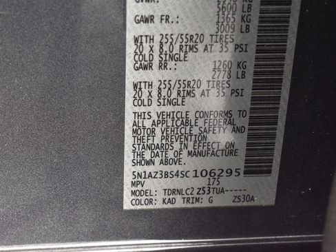 Used 2025 Nissan Murano SV image 49