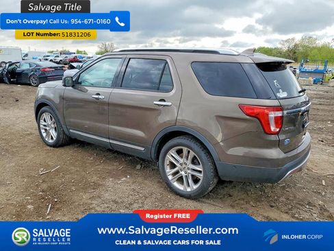 Used 2016 Ford Explorer Limited w/ Equipment Group 301A FWD image 3