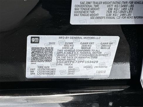 Certified 2023 Chevrolet Silverado 2500 LTZ w/ LTZ Convenience Package AWD/4WD image 34