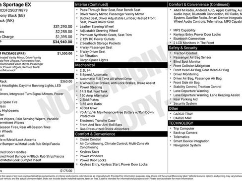 Used 2025 Kia Sportage EX w/ Premium Package AWD/4WD image 4