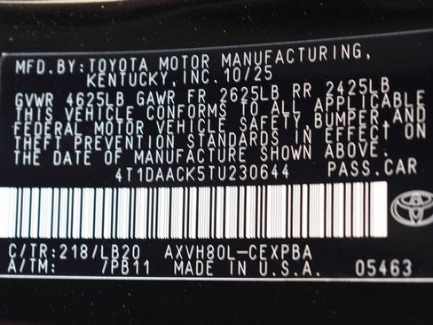 New 2026 Toyota Camry XSE image 15