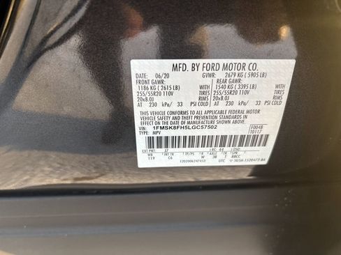 Used 2020 Ford Explorer Limited image 41