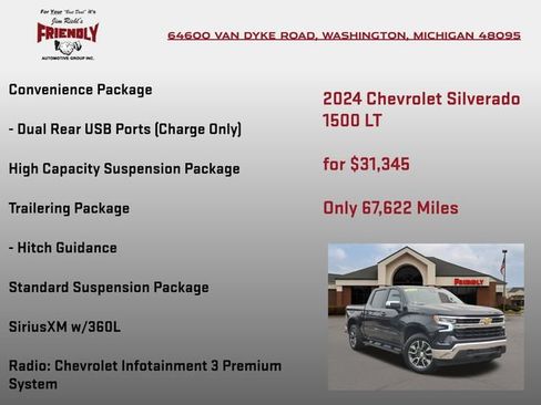Used 2024 Chevrolet Silverado 1500 LT AWD/4WD image 10
