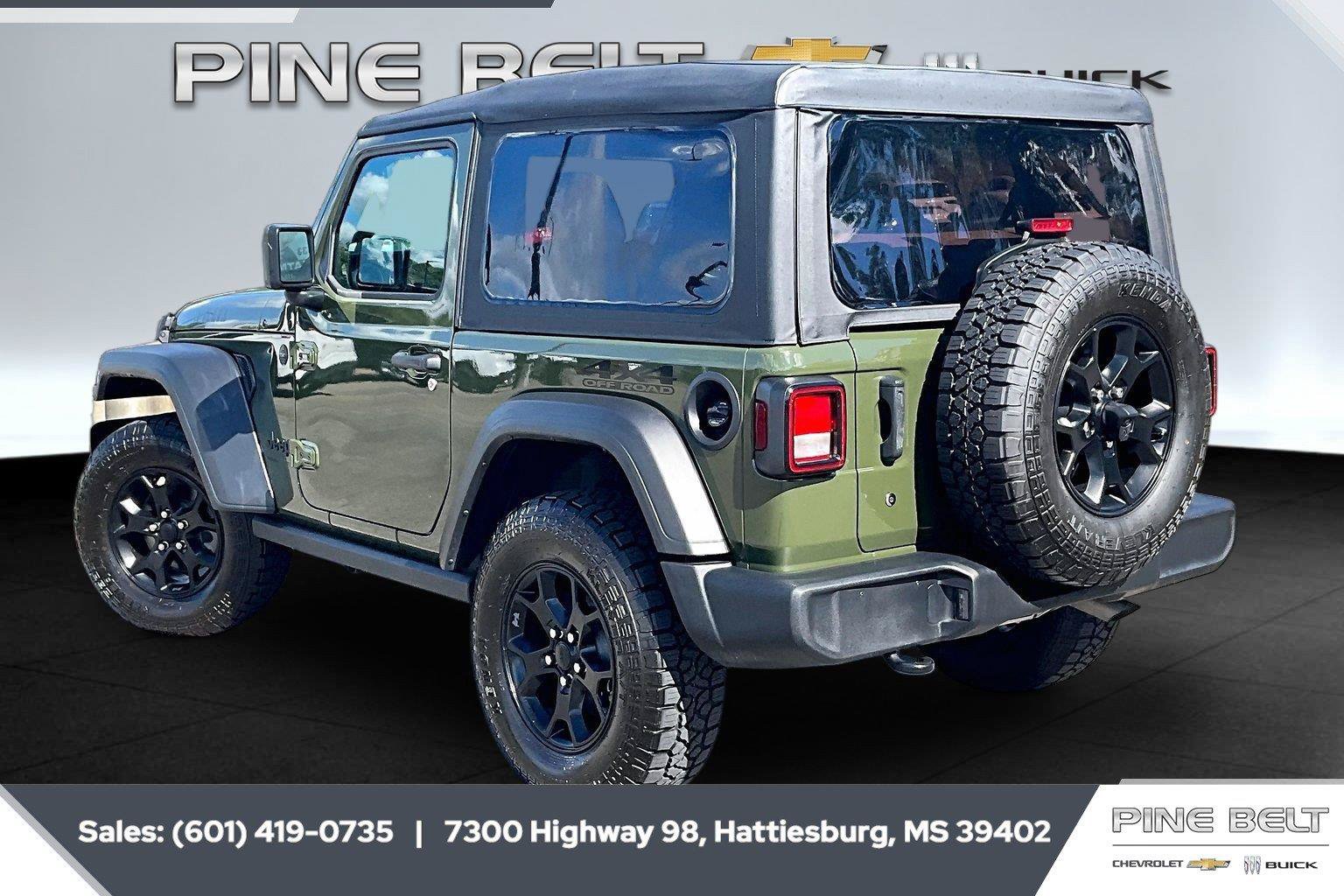Used 2023 Jeep Wrangler Sport AWD/4WD image 2