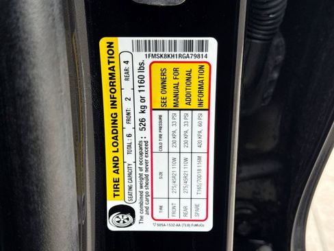 Certified 2024 Ford Explorer ST-Line w/ Class IV Trailer Tow Package AWD/4WD image 43