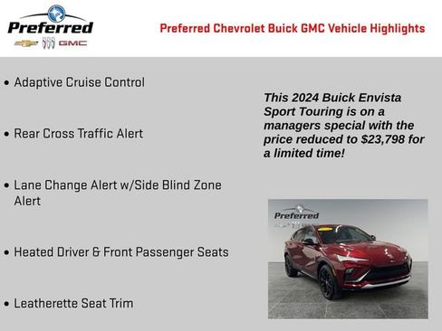 Certified 2024 Buick Envista Sport Touring w/ Convenience I Package image 4
