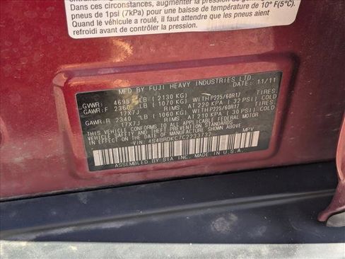 Used 2012 Subaru Outback 3.6R Limited w/ Moonroof Pkg image 25