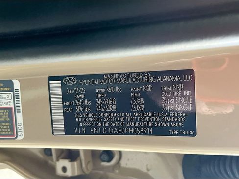 Used 2023 Hyundai Santa Cruz SEL w/ Activity Package image 32