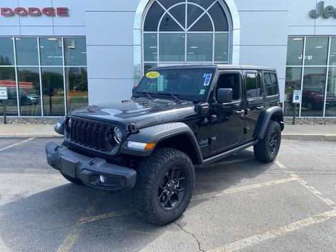 Used 2025 Jeep Wrangler Unlimited Sport S 4xe AWD/4WD image 1