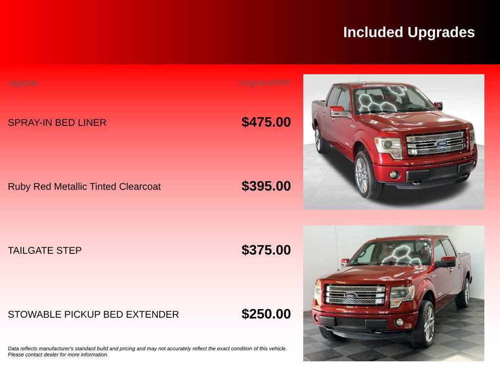 Used 2013 Ford F150 Limited AWD/4WD image 6