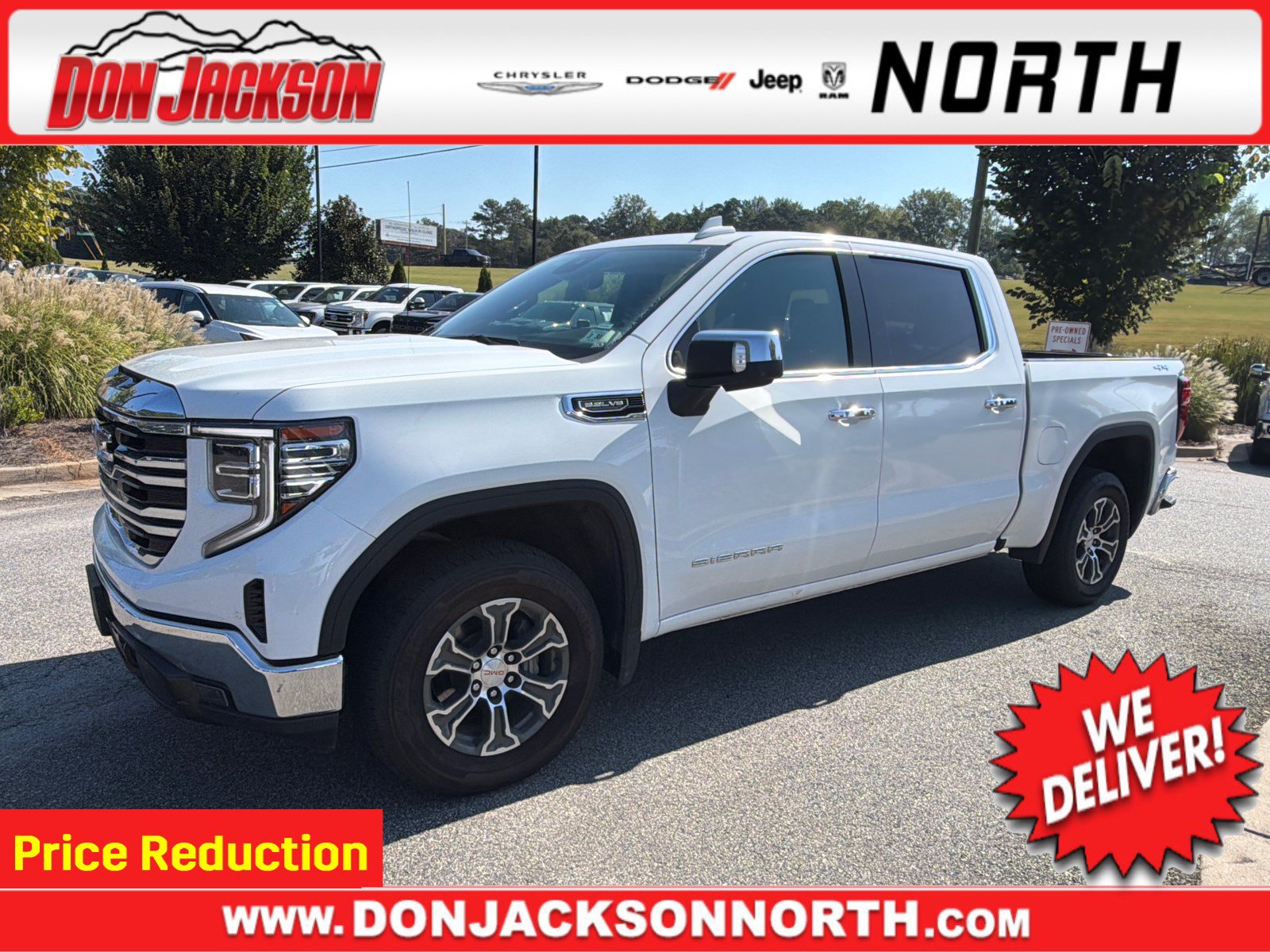 Used 2025 GMC Sierra 1500 SLT AWD/4WD image 1