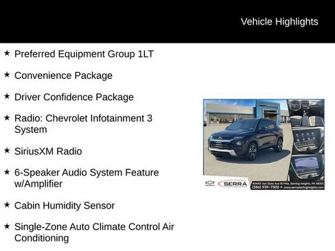 Used 2023 Chevrolet TrailBlazer LT w/ Convenience Package AWD/4WD image 4