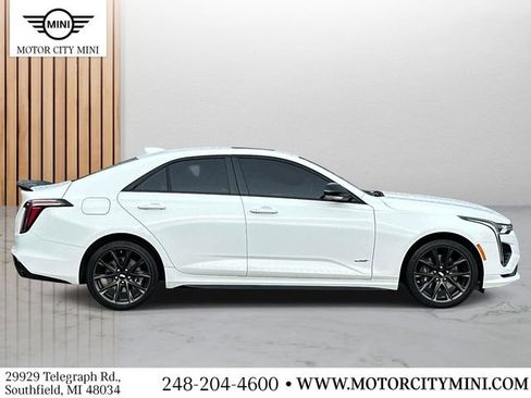 Used 2023 Cadillac CT4 V w/ Navigation Package AWD/4WD image 2
