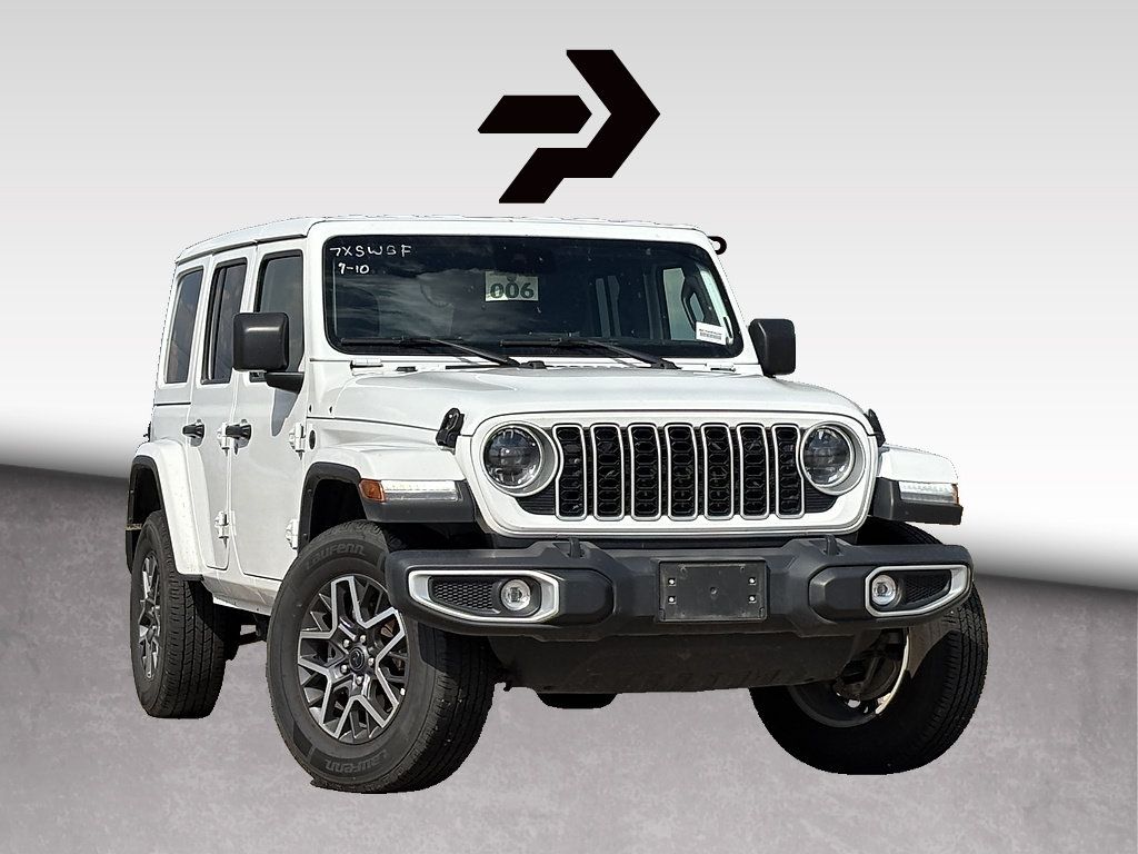 Used 2025 Jeep Wrangler Unlimited Sahara AWD/4WD image 1