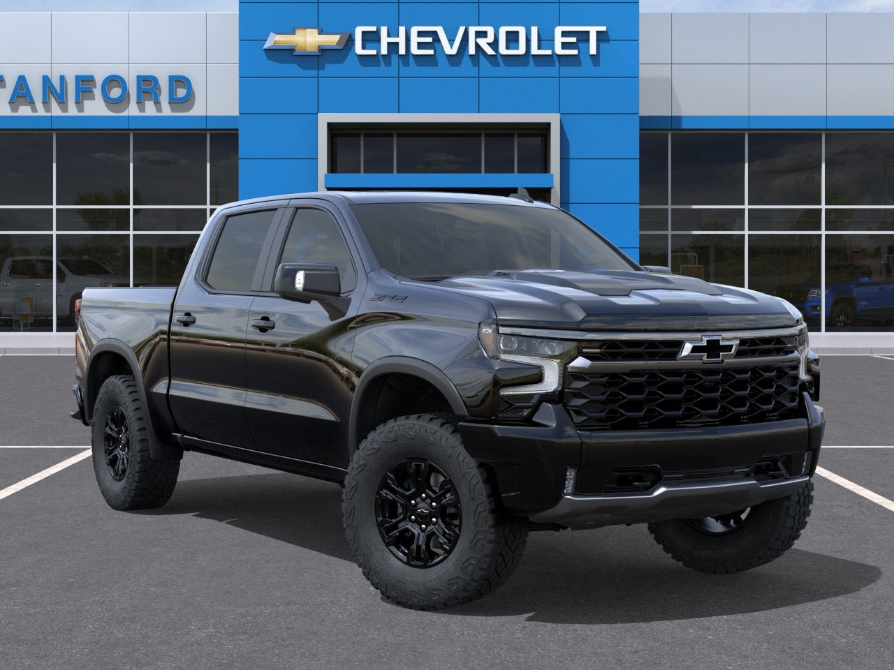 New 2026 Chevrolet Silverado 1500 ZR2 w/ Dark Appearance Package AWD/4WD image 7