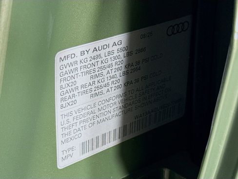 New 2025 Audi Q5 Prestige image 33