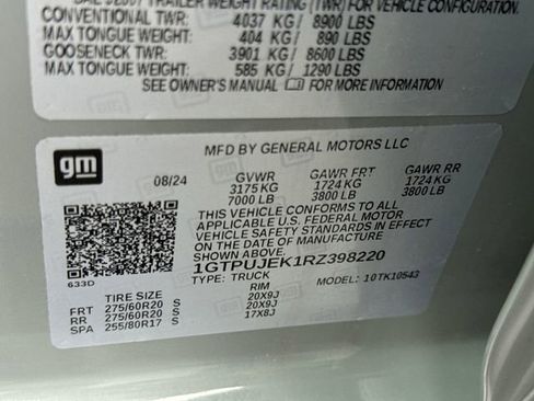 Certified 2024 GMC Sierra 1500 Elevation AWD/4WD image 33